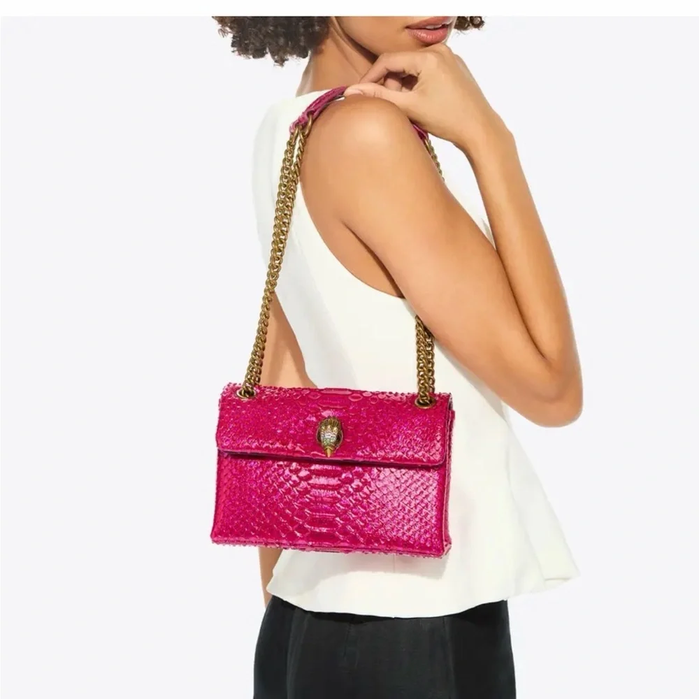 ***Make an offer!** NWT Kurt Geiger Medium Leather Kensington Bag Crossbody - Picture 8 of 9